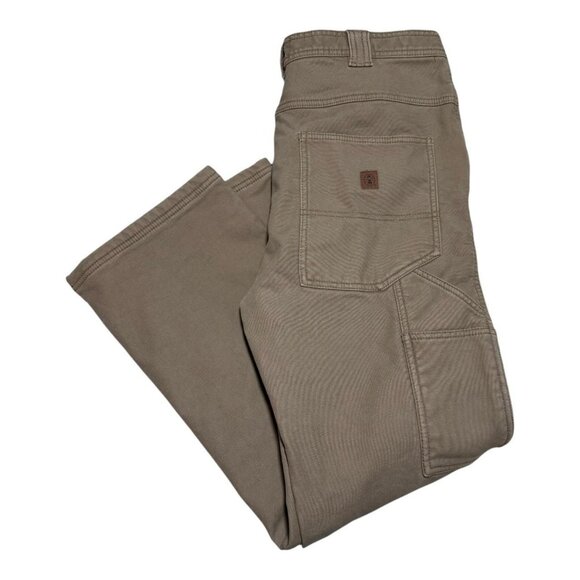 Coleman Cotton Blend Carpenter Fleece Lined Pants Men’s 34x30‎ - Picture 1 of 9